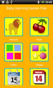 Baby Learning Games screenshot 0