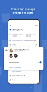 Zoho Calendar screenshot 2