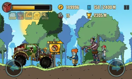 Zombie Road Racing screenshot 0