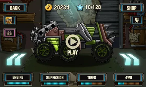 Zombie Road Racing screenshot 8