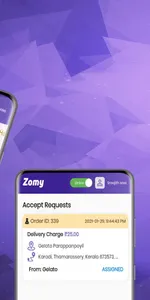 Zomy For Delivery Agent screenshot 1