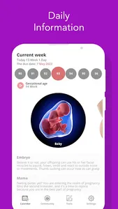 Pregnancy Tracker and Baby App screenshot 25