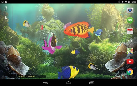 Exotic Aquarium LWP Ultimate screenshot 0