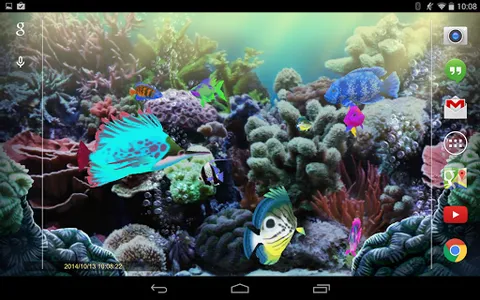 Exotic Aquarium LWP Ultimate screenshot 2