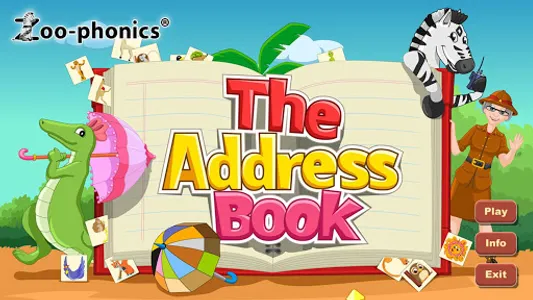 Zoo-phonics 1. The Address Boo screenshot 0