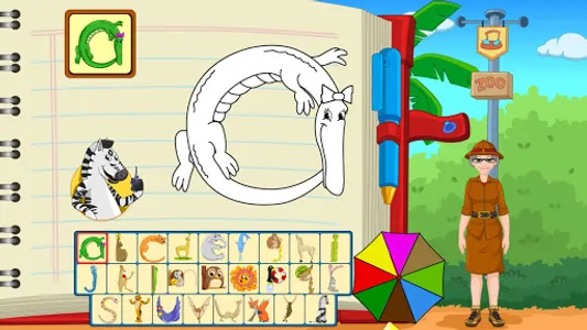 Zoo-phonics 1. The Address Boo screenshot 2
