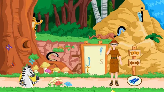 Zoo-phonics 5. The Hidden Pict screenshot 12