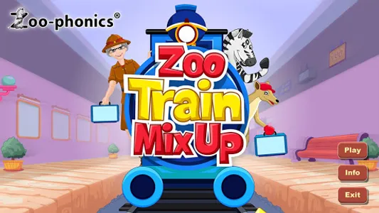 Zoo-phonics 3. The Zoo Train M screenshot 0