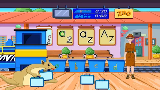 Zoo-phonics 3. The Zoo Train M screenshot 1