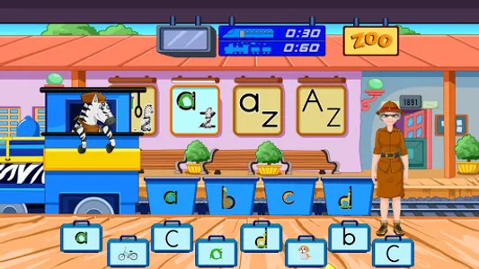 Zoo-phonics 3. The Zoo Train M screenshot 2