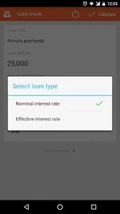 Loan Shark - Loan Calculator,  screenshot 6