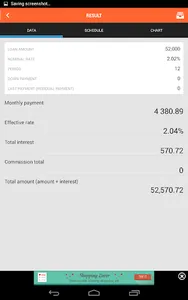 Loan Shark - Loan Calculator,  screenshot 9