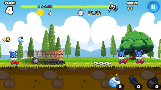 animal racing : racing cars screenshot 4