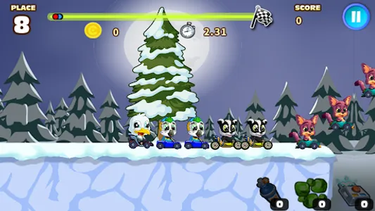 animal racing : racing cars screenshot 5