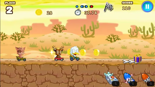 animal racing : racing cars screenshot 6