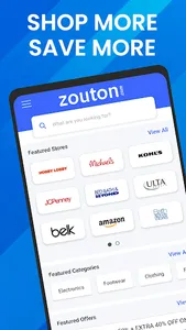 Zouton: Coupons & Promo Codes screenshot 1