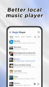 Magic Music Player screenshot 0