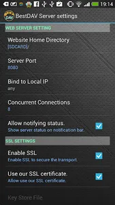 WebDAV Server - BestDAV screenshot 2