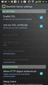 WebDAV Server - BestDAV PRO screenshot 2