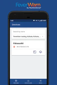 FeverWarn Mobile Support screenshot 1