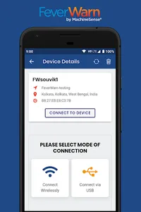 FeverWarn Mobile Support screenshot 2