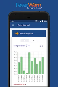 FeverWarn Mobile Support screenshot 3