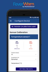FeverWarn Mobile Support screenshot 4