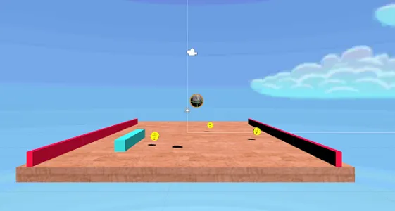 Sky Action Ball screenshot 0