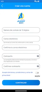 Arionet MiFi screenshot 5