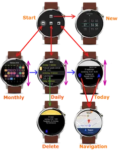Calendar for wear screenshot 1