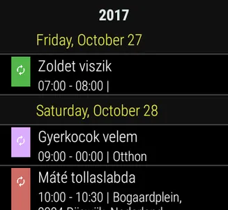 Calendar for wear screenshot 6