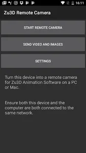Zu3D Remote Camera screenshot 0