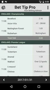 Football Tips+ Daily Expert Sp screenshot 0