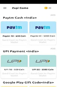 Zupi GAME : EARN MONEY ONLINE screenshot 1