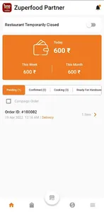 Zuper Food Partner screenshot 4