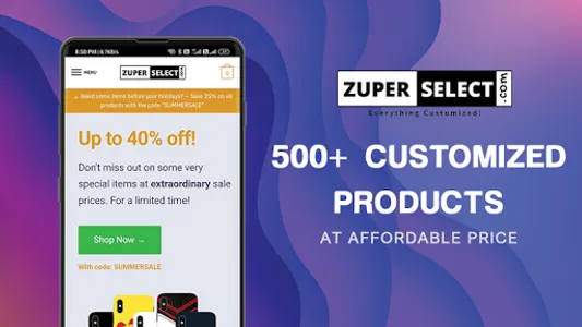 Zuper Select - Everything Cust screenshot 0