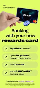 Zurp: Build Credit Get Rewards screenshot 0