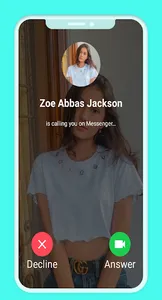 Zoe Abbas Jackson Video Call screenshot 9