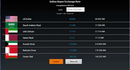 Rupee Exchange Rate screenshot 3