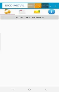 Isco Movil app screenshot 1