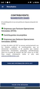 Radar de listas negras del SAT screenshot 4