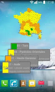 Alerte Météo screenshot 5