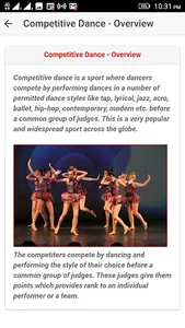 Competitive Dance screenshot 1