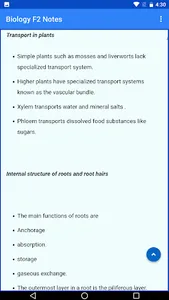 Biology form 2 notes screenshot 3