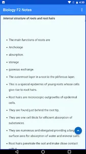 Biology form 2 notes screenshot 4