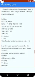 Chemistry O Level Notes screenshot 3