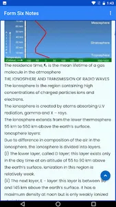 Form Six Notes : all subjects screenshot 1