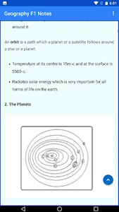 Geography Form 1 notes screenshot 7