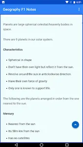 Geography Form 1 notes screenshot 8