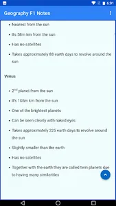 Geography Form 1 notes screenshot 9